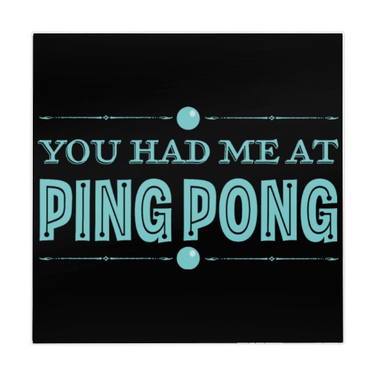 Ping Pong Lover Funny Table Tennis Humor Mahjong Mats