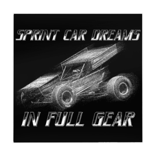 Sprint Car Mom Dirt Track Racing Racing Race Day Mahjong Mats