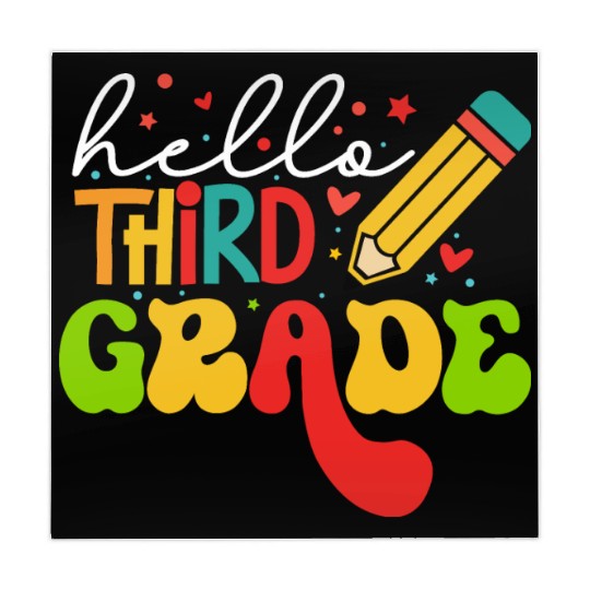 Back To School Clothes - Hello Third Grade Mahjong Mats