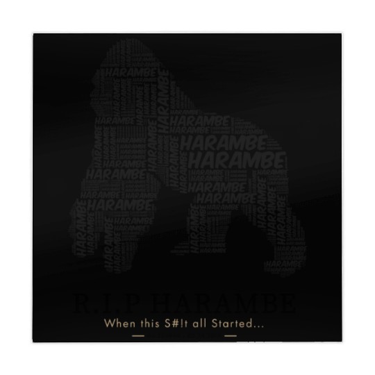 R.I.P Harambe Mahjong Mats