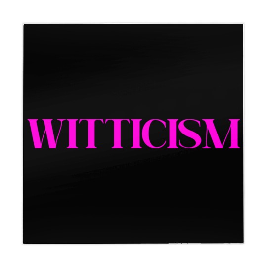 WITTICISM (PINK PRINT) Mahjong Mats