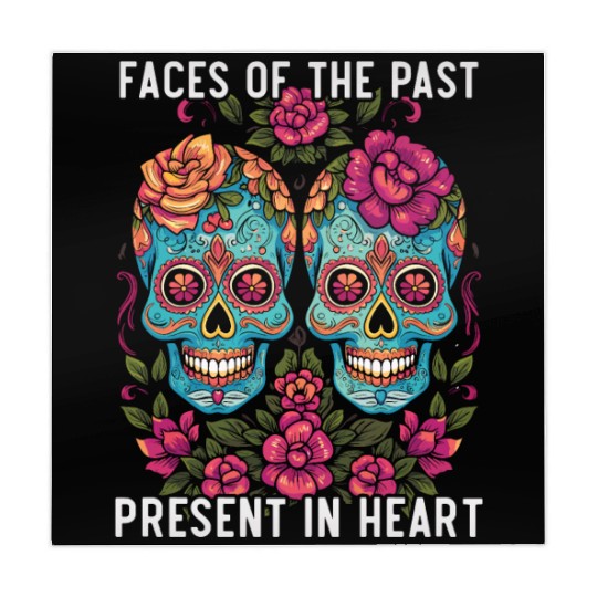 Dia De Los Muertos Sugar Skull Mexican Holiday Mahjong Mats