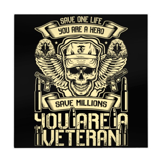 One Life You Are a Hero Save Millions You Veteran Mahjong Mats