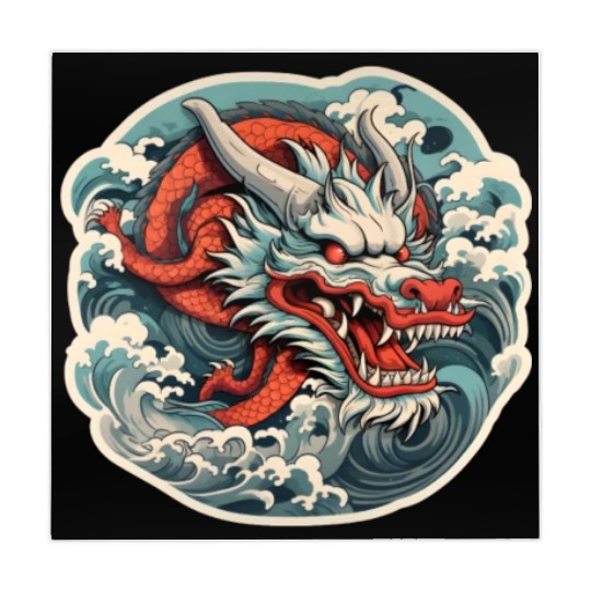 Japanese Dragon Mahjong Mats