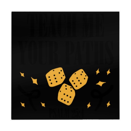 VBS Crew Teach Me Your Paths Psalm 25:4 Religious Mahjong Mats