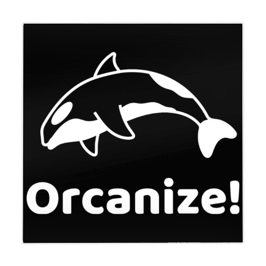 Orcanize Funny Team Orca Killer Whale Lover Gift Mahjong Mats