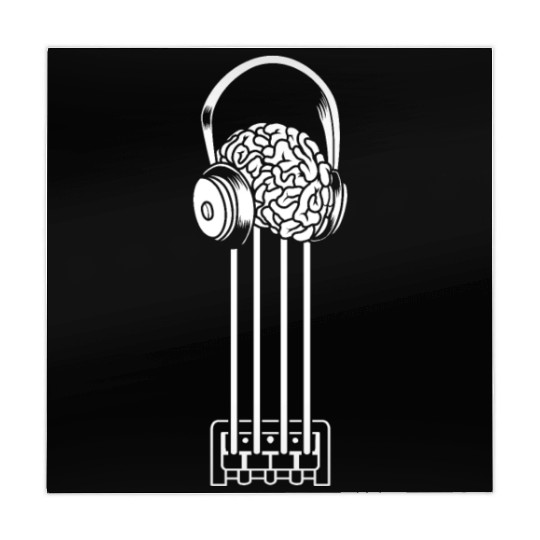 Bass Guitar Bassist Brain Mahjong Mats