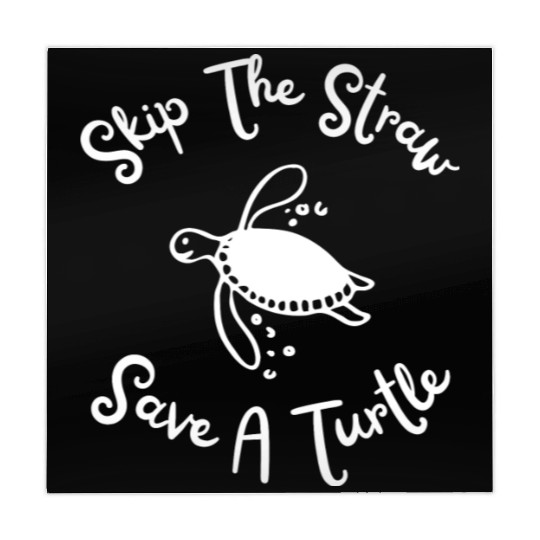 Skip The Straw Save A Turtle Cute Zero Waste Mahjong Mats