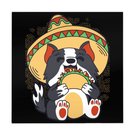 Cinco De Mayo Cat and Tacos Lover Funny Design Mahjong Mats