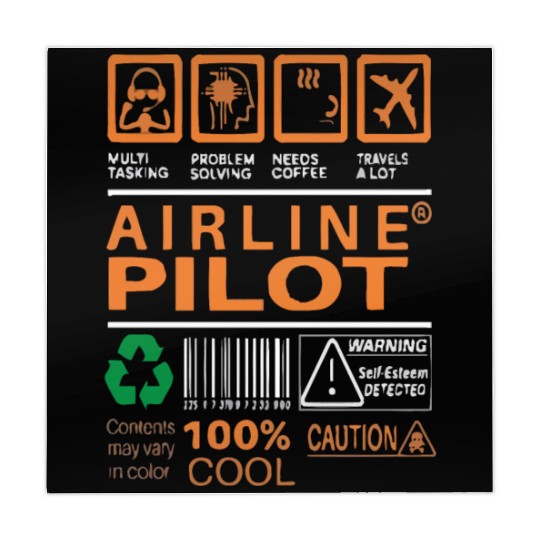 Airline Pilot Label Mahjong Mats