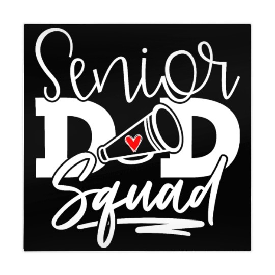 Senior Cheer Dad Squad American Football Mahjong Mats