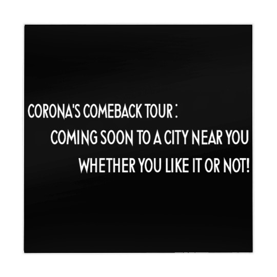 FUNNY QUOTES CORONA VIRUS Mahjong Mats