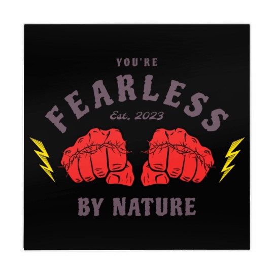 You're Fearless By Nature Motivation Mahjong Mats