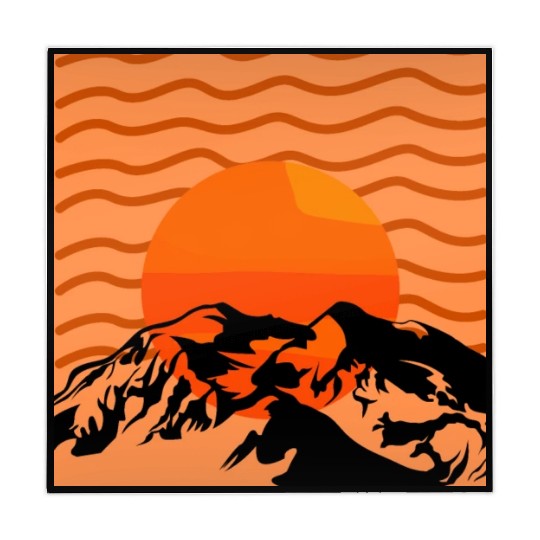 Denali Mountain Mahjong Mats