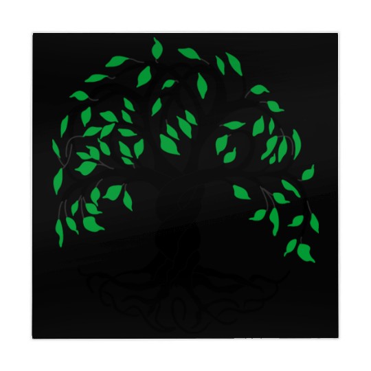 Yggdrasil the tree of life from viking mythology Mahjong Mats