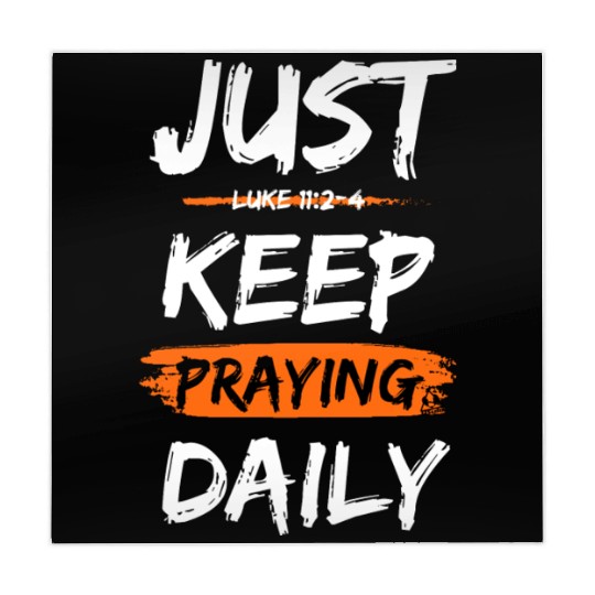 Just Keep Praying Daily Scripture Based Design Mahjong Mats