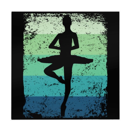 Ballet Dancer Vintage Woman Ballerina Mahjong Mats