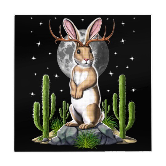 Jackalope Rabbit Mahjong Mats