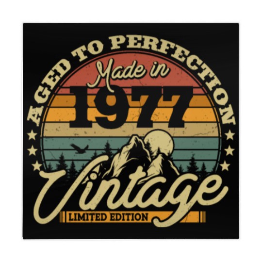 Vintage 1977 Birthday Gift Mahjong Mats