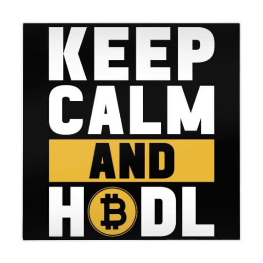 Cryptocurrency Keep Calm And HODL Stock Market Mahjong Mats