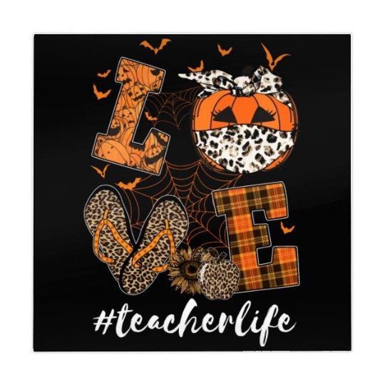 Love Teacher Life Teaching Lovers Halloween Mahjong Mats