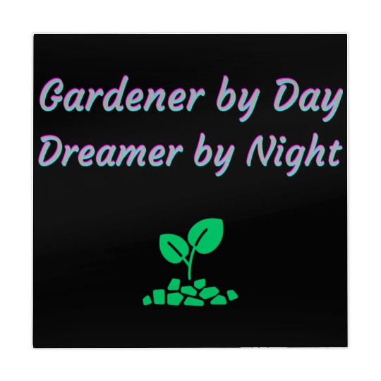 Gardener by Day Dreamer by Night Mahjong Mats