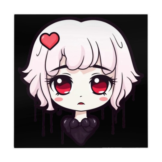 "Kawaii Sad Girls Club" by ART1SAN Mahjong Mats