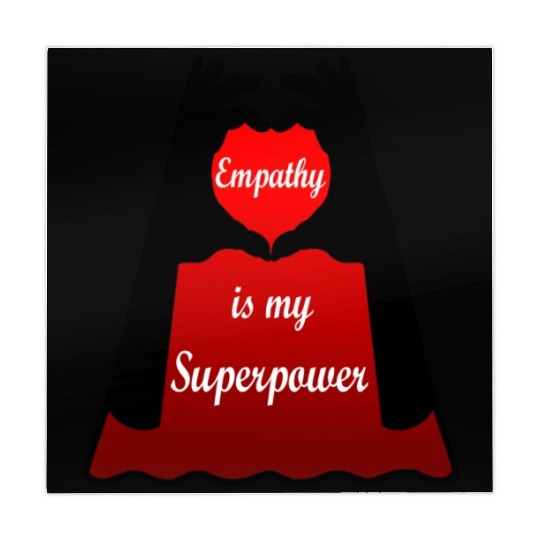 Empathy is my Superpower Cape Mahjong Mats