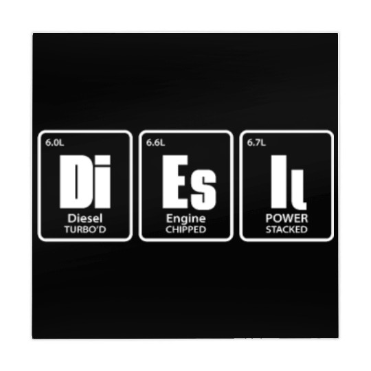 Diesel Periodic Table Mahjong Mats