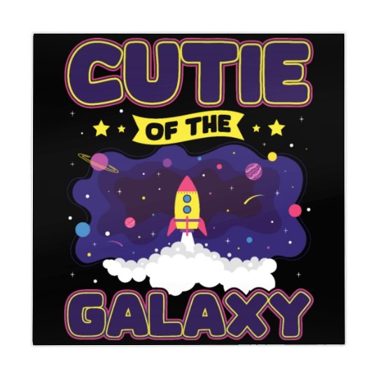 Cutie Of The Galaxy! Sweet Girl, Child Baby, Girl, Mahjong Mats