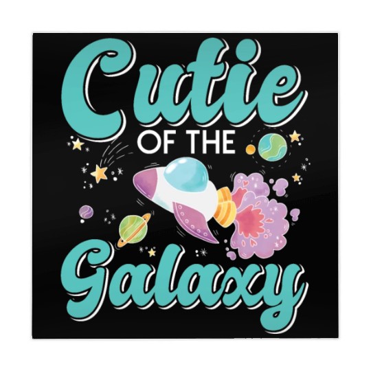 Cutie Of The Galaxy! Sweet Girl, Child Baby, Girl, Mahjong Mats