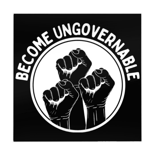 Become Ungovernable Punk Anarchy Lovers Gift Mahjong Mats