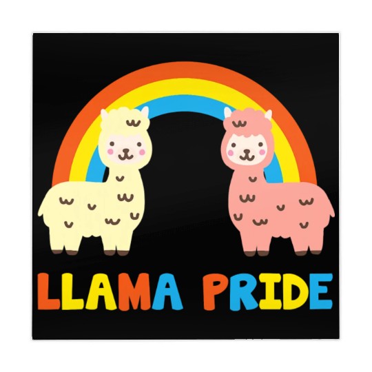 Llama Pride Alpaca Gay Fun Sweet Rainbow Mahjong Mats