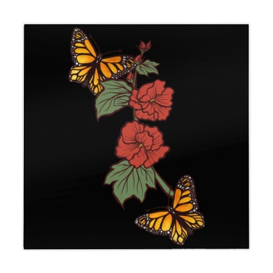 Natures Monarch Butterflies Mahjong Mats