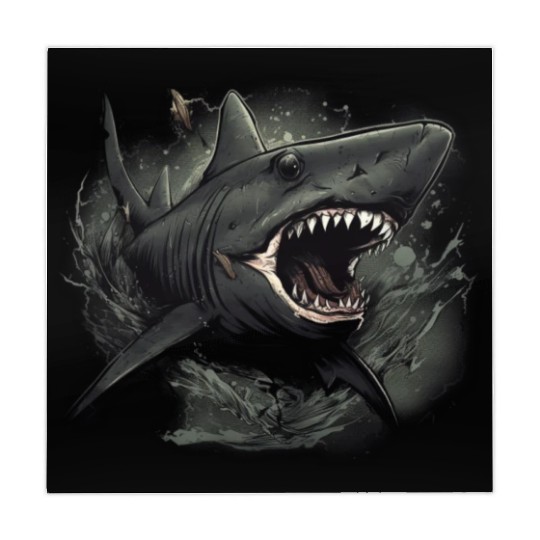 Shark attack Mahjong Mats