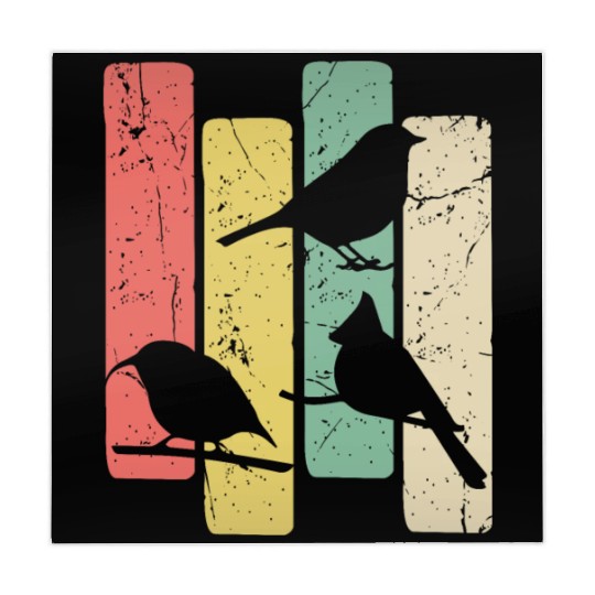 Birds Art Budgie Heron Sparrow Robin Hummingbird Mahjong Mats