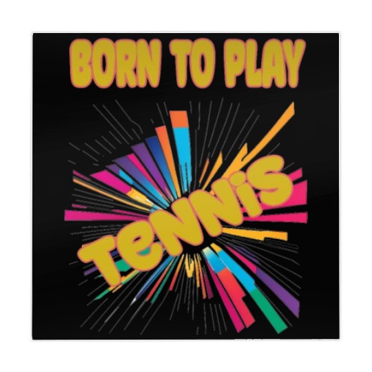 Born To Play Tennis Mahjong Mats