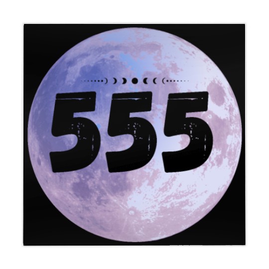 Purple Moon Angel Numbers 555 Mahjong Mats