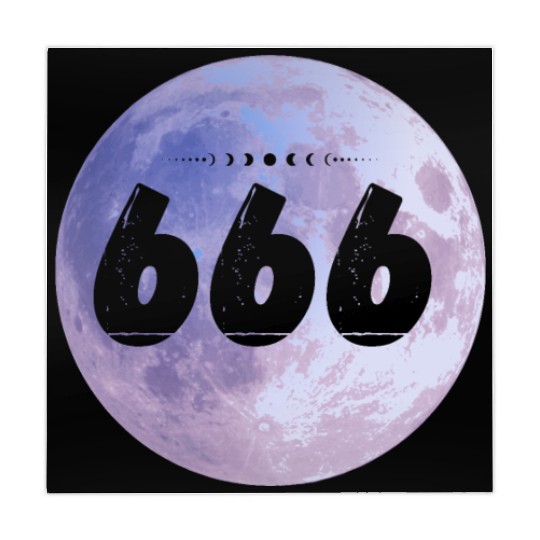 Purple Moon Angel Numbers 666 Mahjong Mats