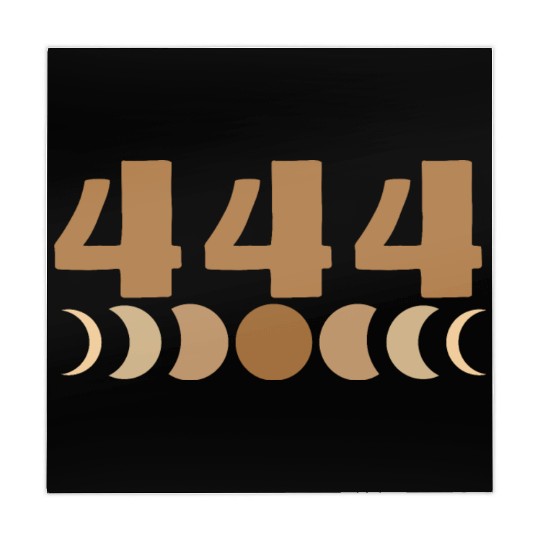 Moon Cycle Brown Angel Numbers 444 Mahjong Mats