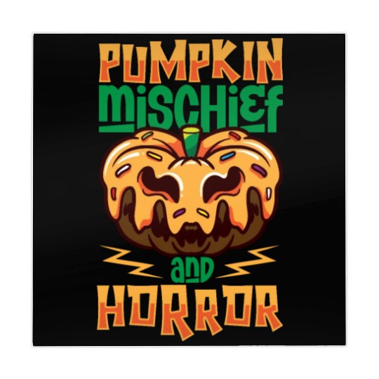 Scary Pumpkin Halloween Costume Autumn Fall Gift Mahjong Mats