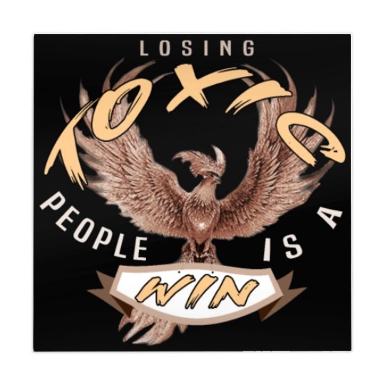 losing toxic people is a win Mahjong Mats