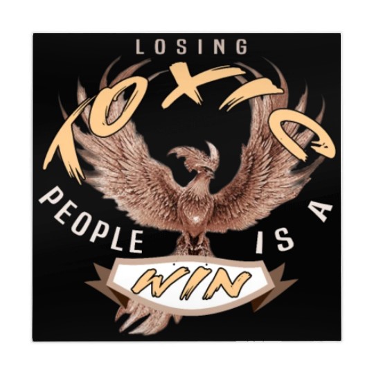 losing toxic people is a win Mahjong Mats