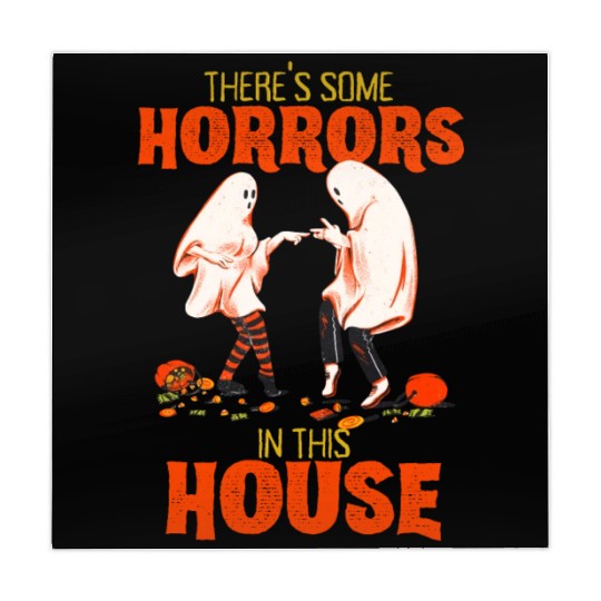 There's Some Horrors In This House Funny Halloween Mahjong Mats