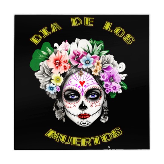 flower girl - day of the dead Mahjong Mats