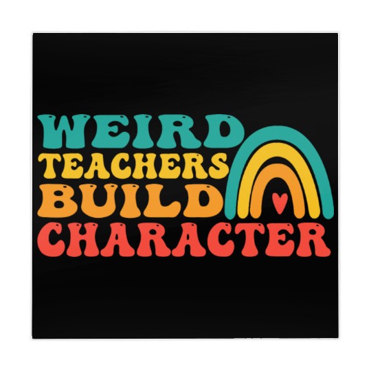 groovy Weird Build Character teacher appreciation Mahjong Mats