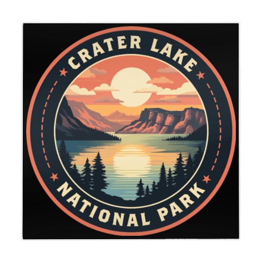 Crater Lake National Park Mahjong Mats