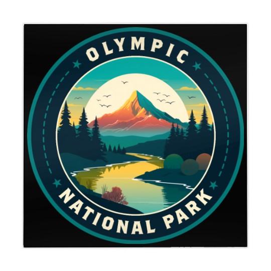 Olympic National Park Mahjong Mats