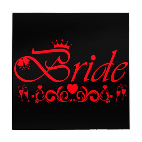 Bride Bachelorette Party Red Mahjong Mats