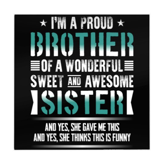 I m A Proud Brother Of A Wonderful Sweet And Mahjong Mats